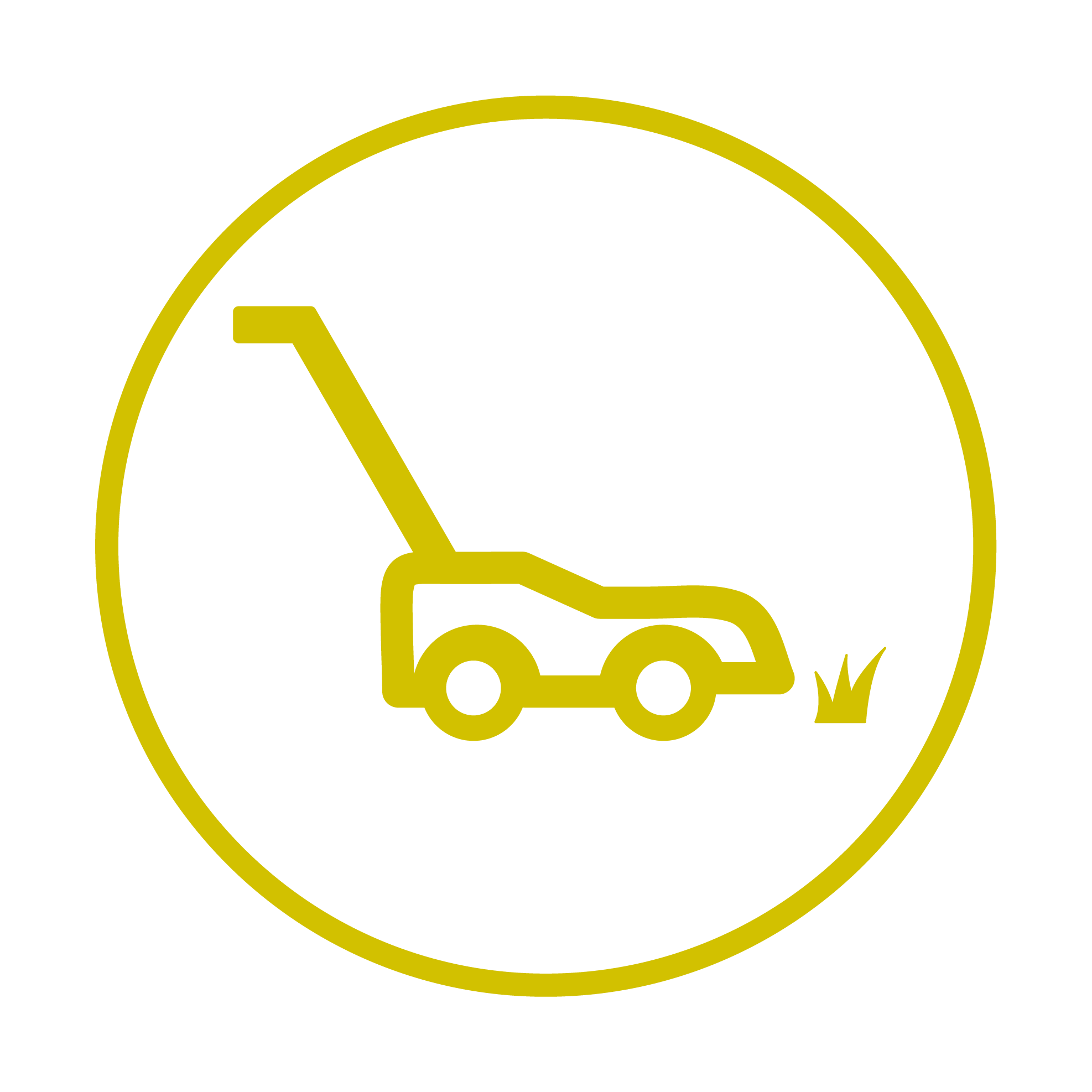 Icon - Lawn mowing
